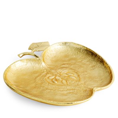Apple Plate Gold 