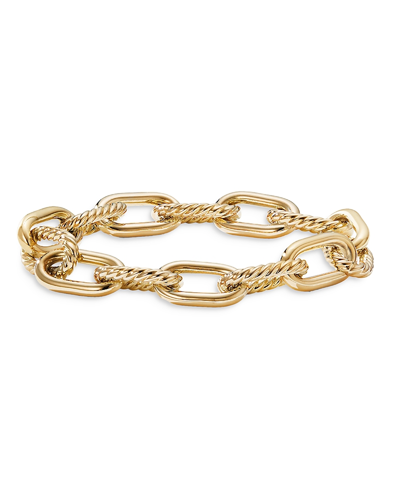 David Yurman Dy Madison Chain Bracelet in 18K Yellow Gold, 11mm
