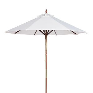 Safavieh Bethany 9 Ft Wooden Umbrella In White