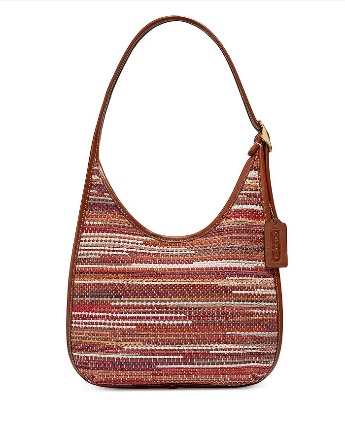 COACH Ergo Small Woven Leather Shoulder Bag Bloomingdale s