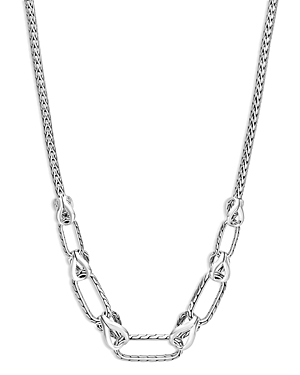 John Hardy Sterling Silver Asli Classic Chain Large Link Statement Necklace, 16-18