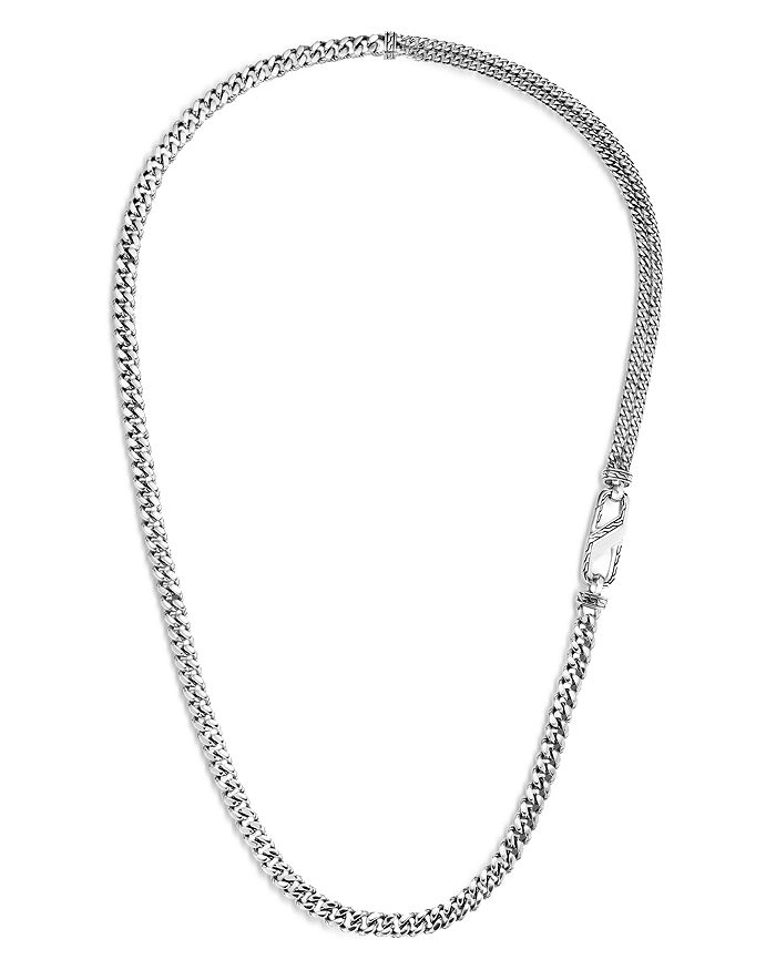 Shop John Hardy Men's Sterling Silver Classic Chain Carabiner Curb Link Necklace, 26