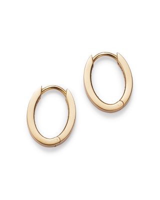Huggie Hoop Earrings in 14K Yellow Gold