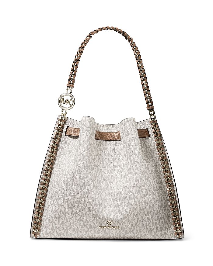 MICHAEL Michael Kors Chain Strap Tote In White Lyst 