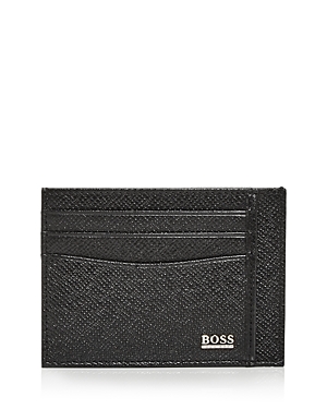 Boss Hugo Boss Signature Leather Card Case