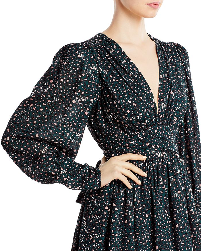 SABINA MUSAYEV SELENA FIT-AND-FLARE MINI DRESS