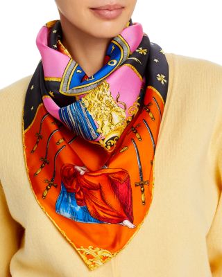 In the Cards Silk Scarf