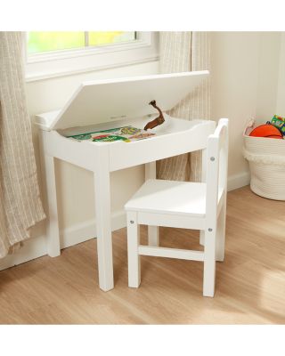 Wooden Child's Lift Top Desk & Chair Set - Ages 3+