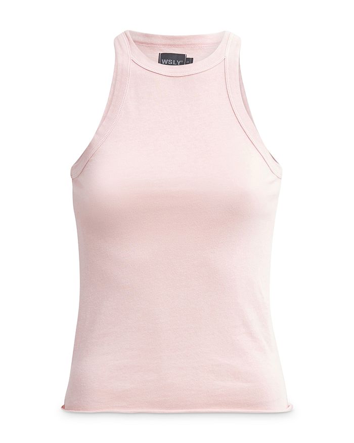 Wsly The Rivington Weekend Tank In Earthy Pink