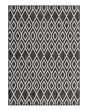 Jill Zarin Outdoor Turks And Caicos Area Rug, 3' X 5' In Charcoal