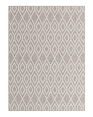 Jill Zarin Outdoor Turks And Caicos Area Rug, 3' X 5' In Gray/white