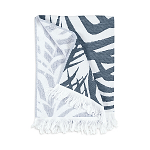 Matouk Schumacher Cotton Zebra Palm Beach Towel