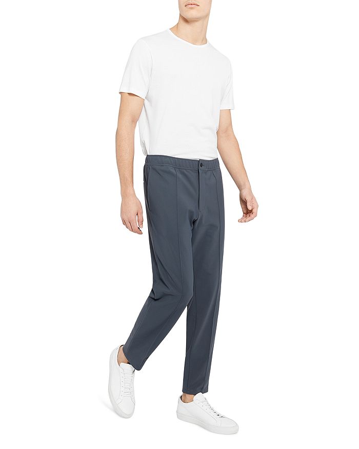 Shop Theory Curtis Precision Slim Fit Track Pants In Basalt