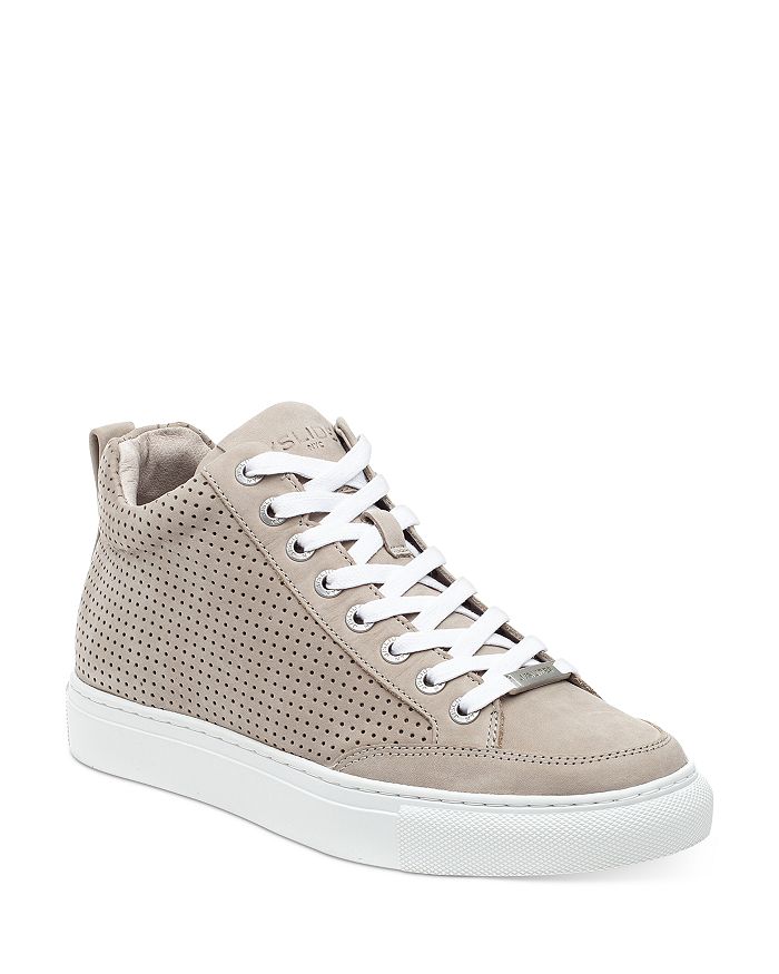 J slides on sale high top sneaker