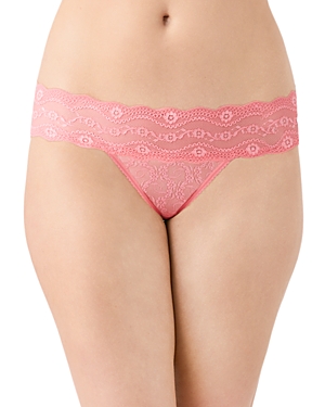 B.tempt'd By Wacoal Lace Kiss Hi-cut Brief In Tea Rose