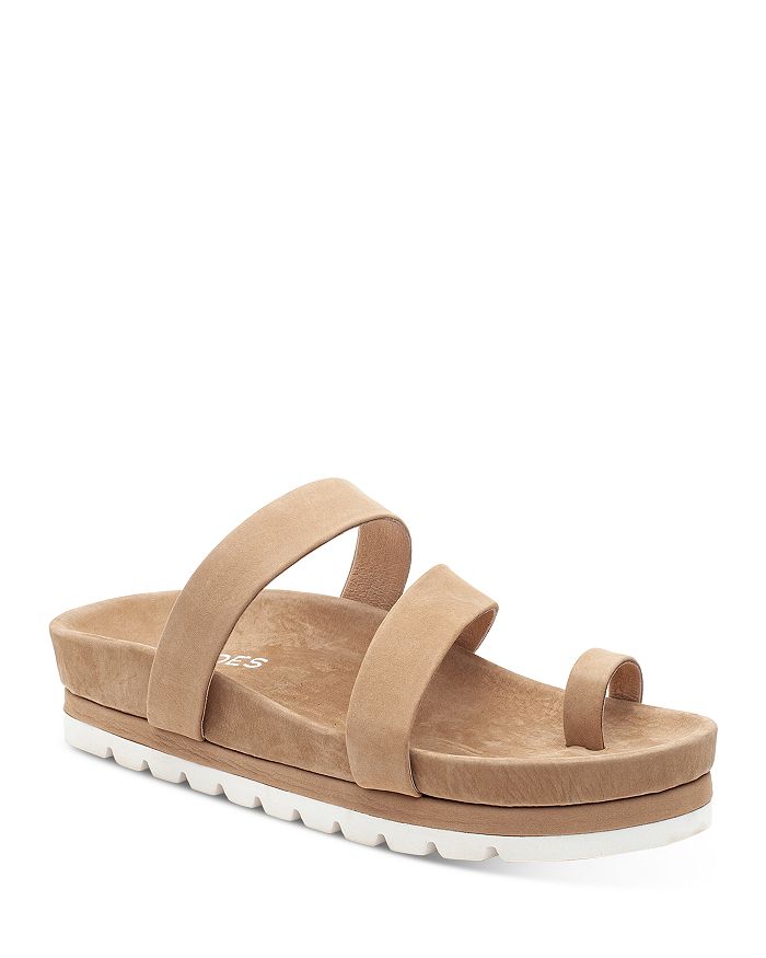 J/Slides Women's Roper Double Strap Platform Slide Sandals Bloomingdale's