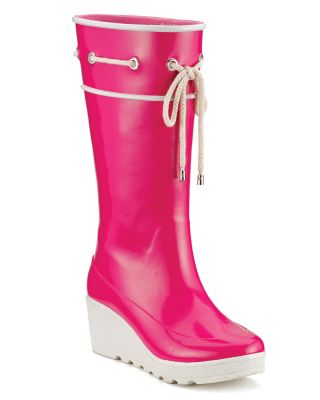 sperry wedge rain boots