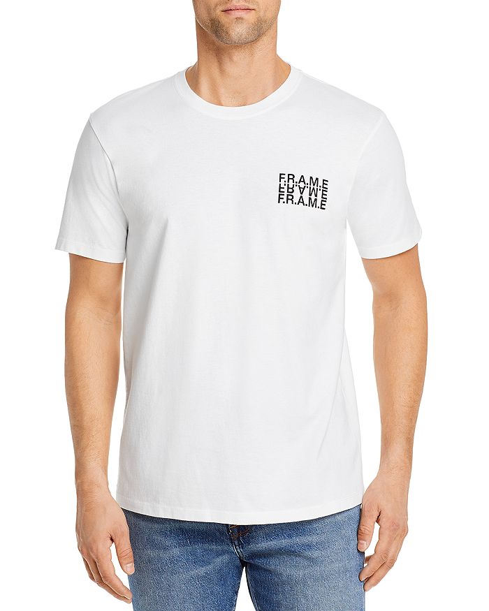FRAME Cotton Logo Graphic Tee | Bloomingdale's