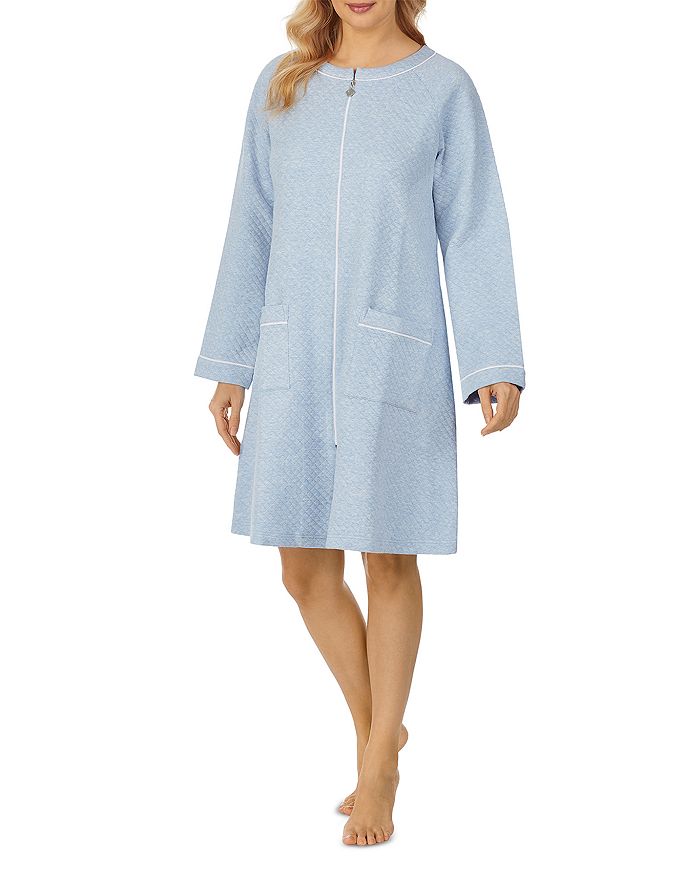Eileen West Quilted Zipper Robe Bloomingdale's