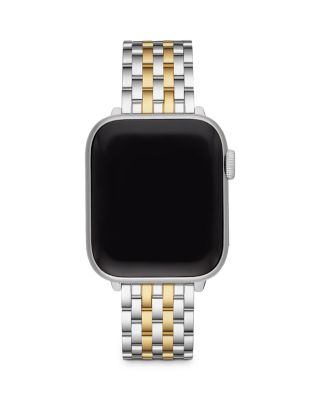 MICHELE - Two-Tone 18K Bracelet Band for Apple Watch&reg;, 38/40/41mm and 42/44/45/49mm