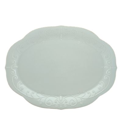 Lenox French Perle 16" Oval Serving Platter 