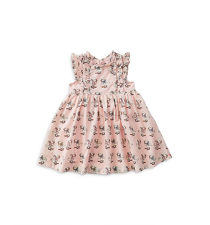 Pink Chicken Girls' Cotton Elliot Dress - Little Kid In Pink