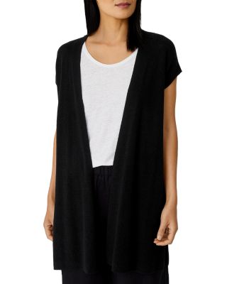 Eileen Fisher Long Cardigan Vest Bloomingdale's