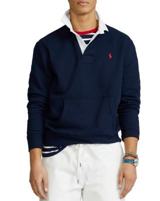 ralph lauren fleece rugby shirt