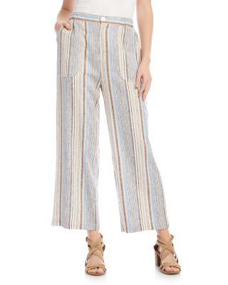 Karen Kane - Cropped Wide Leg Pants