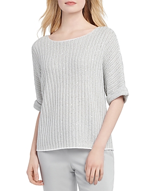 NIC AND ZOE NIC+ZOE PETITES GLOW FOR IT SWEATER,S201179P