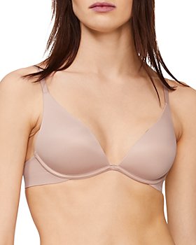 Calvin Klein Women's Liquid Touch Lightly Lined Perfect Coverage Bra Qf4082  In Red Carpet