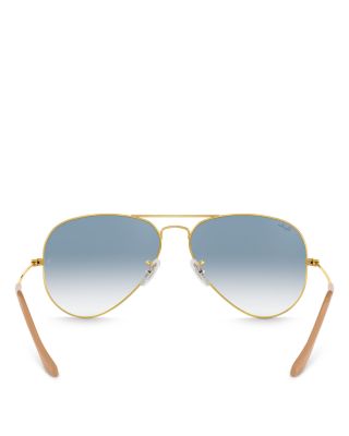  Original Brow-Bar Aviator Sunglasses, 58mm