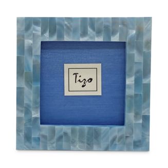 Tizo Mother of Pearl 3" x 3" Picture Frame | Bloomingdale's Home