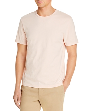 Vince Garment Dyed Crewneck Tee In Washed Quartz