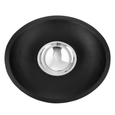 Braid Noir Chip &amp; Dip Bowl - Exclusive