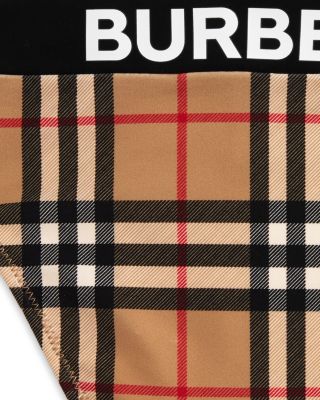 Burberry Girls' Liana Vintage Check Two-Piece Swimsuit