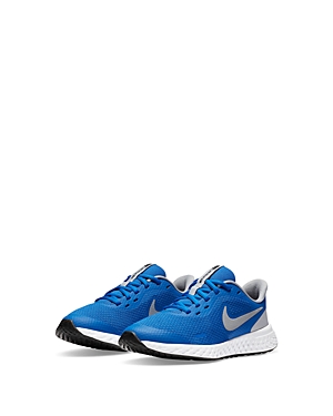 Nike Unisex Revolution 5 Low-top Sneakers - Big Kid In Gamer Blue
