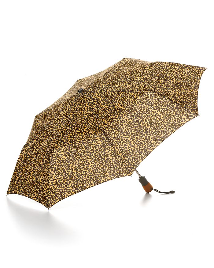 GustBuster - Bloomingdale's Cheetah Print Umbrella - 100% Exclusive