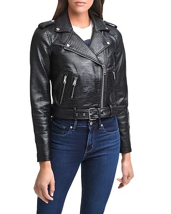 Levi's Belted Faux Leather Moto Jacket (45% off) - Comparable value $128 |  Bloomingdale's