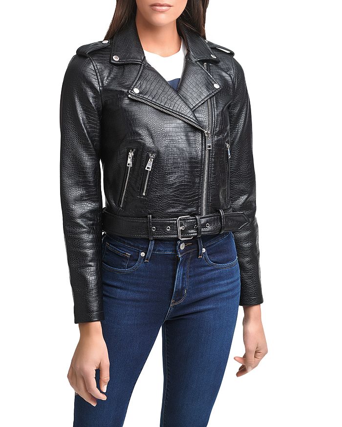 Levi's Belted Faux Leather Moto Jacket (45% off) - Comparable value ...