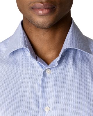 Slim Fit Houndstooth Dress Shirt