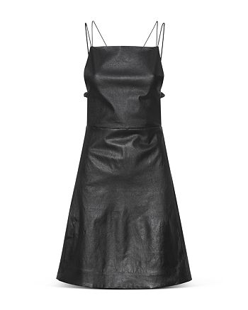 REMAIN Andrea Leather Dress | Bloomingdale's