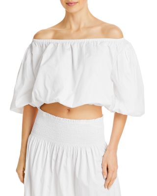 Tory Cropped Off Shoulder Top Tory Cropped Off Shoulder Top