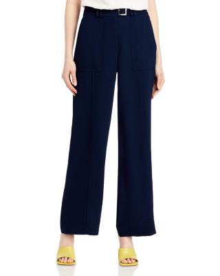 KARL LAGERFELD PARIS Belted Utility Pocket Pants | Bloomingdale's