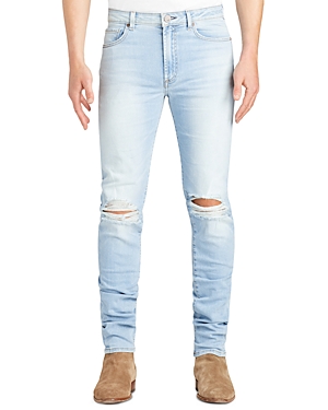 Monfrere Greyson Distressed Skinny Jeans In Soho Capri ModeSens