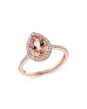Bloomingdale's - Morganite & Diamond Ring in 14K Rose Gold - 100% Exclusive