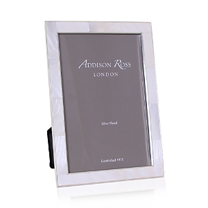 Addison Ross Shell & Silver Plated 8 X 10 Picture Frame