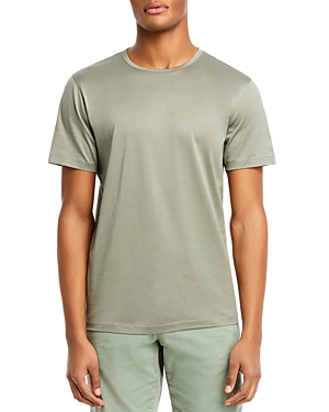 Theory Precise Crewneck Tee In Endive
