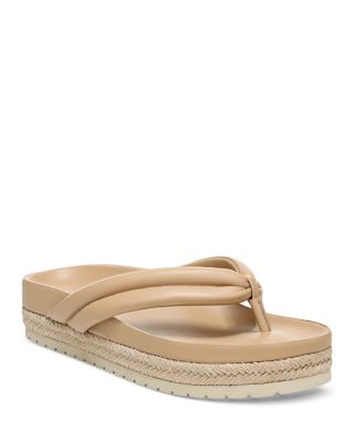 Vince women's flint flatform thong sandals new arrivals