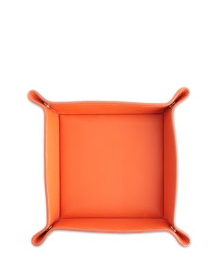 Travel Leather Catchall Valet Tray